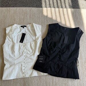 Lulus Size Small NWT button down tanks